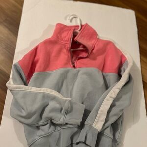 Girls light weight pullover jacket
